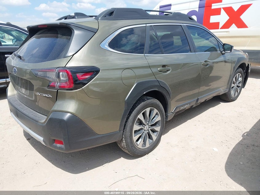 Vin: 4s4btanc7r3239108, lot: 46699027, subaru outback limited 20244