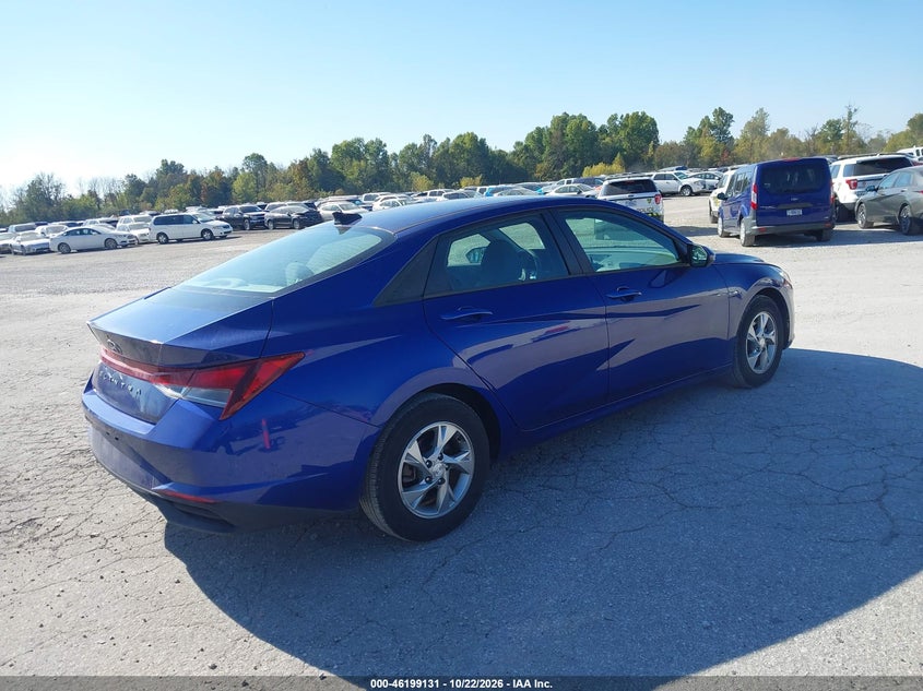 Vin: 5npll4ag5mh050909, lot: 46699043, hyundai elantra se 20214