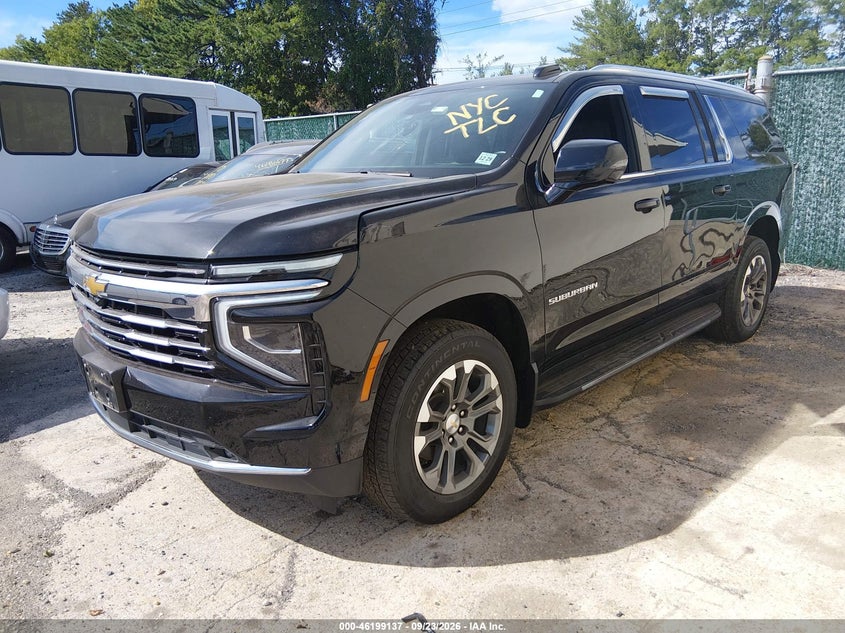 Vin: 1gns6crdxsr106282, lot: 46699049, chevrolet suburban 4wd lt 20252