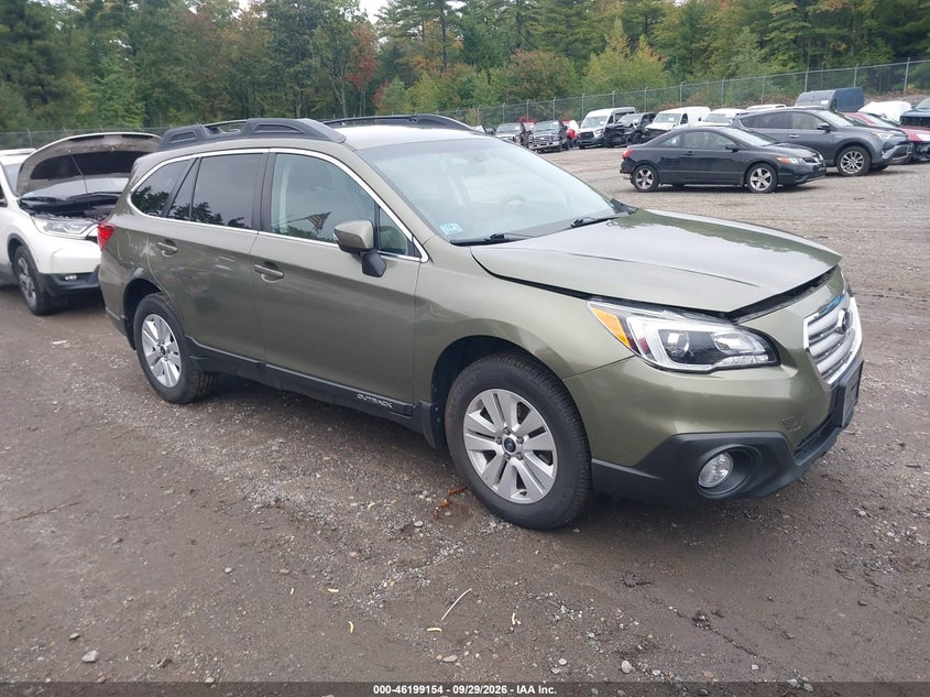 2016 Subaru Outback 2.5I Premium, Левый бок, IAAI, VIN 4S4BSAFC4G3202693