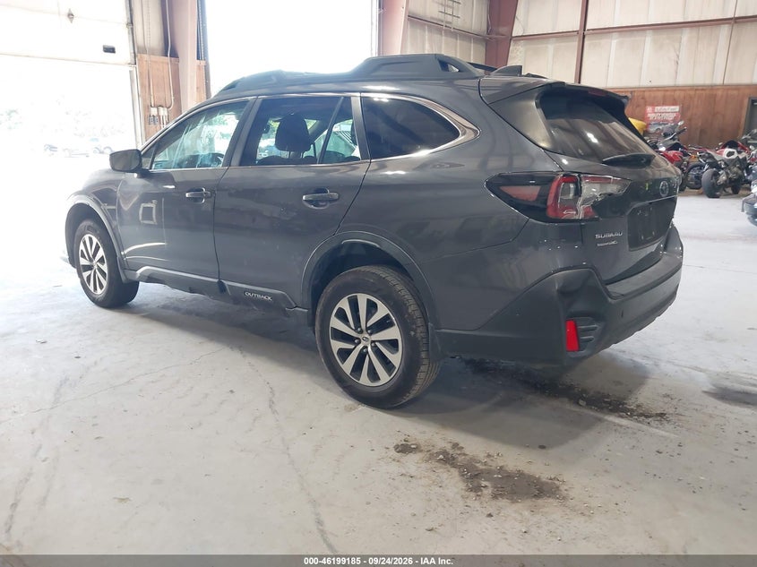 Vin: 4s4btacc2l3104788, lot: 46699097, subaru outback premium 20203