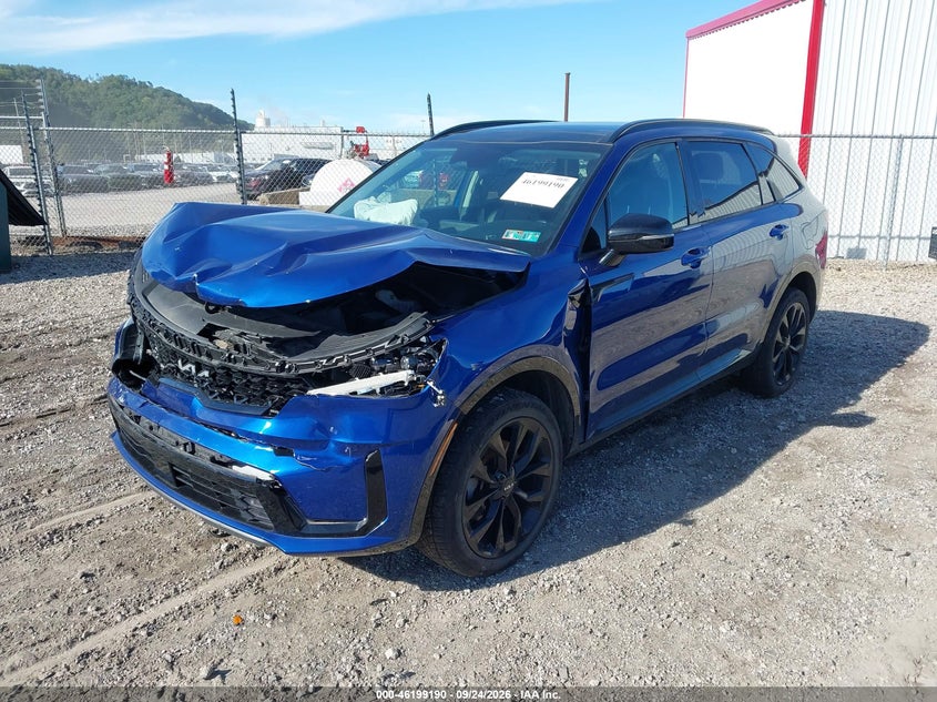Vin: 5xyrkdlf5ng135372, lot: 46699102, kia sorento sx 20222