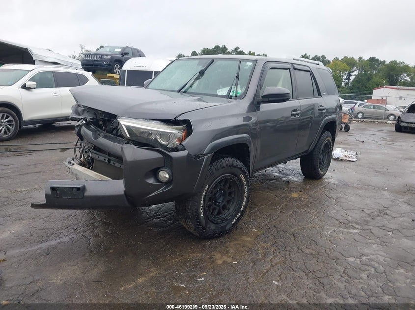 Vin: jtebu5jr5j5490507, lot: 46699121, toyota 4runner sr5 20182