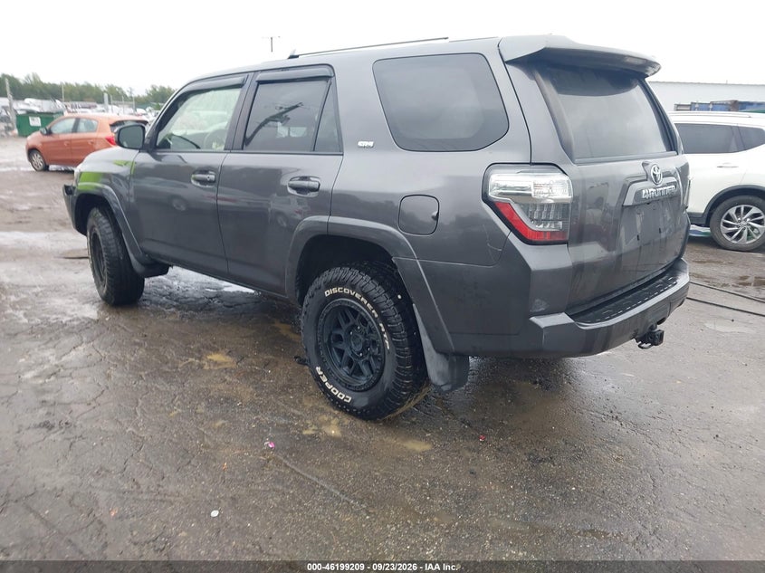 Vin: jtebu5jr5j5490507, lot: 46699121, toyota 4runner sr5 20183