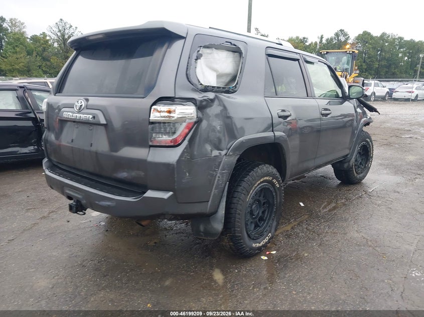 Vin: jtebu5jr5j5490507, lot: 46699121, toyota 4runner sr5 20184