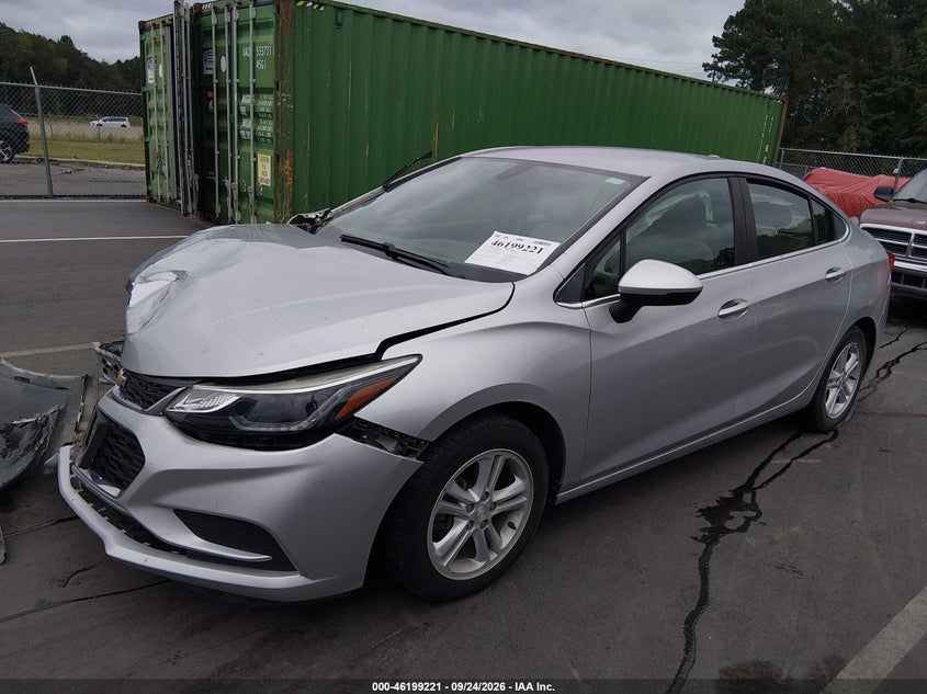 Vin: 1g1be5sm0j7189970, lot: 46699133, chevrolet cruze lt auto 20182