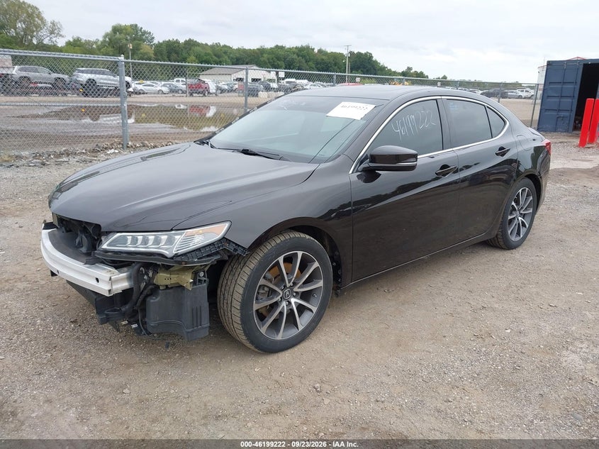 Vin: 19uub3f72fa006632, lot: 46699134, acura tlx v6 advance 20152