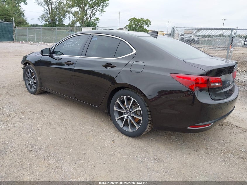 Vin: 19uub3f72fa006632, lot: 46699134, acura tlx v6 advance 20153