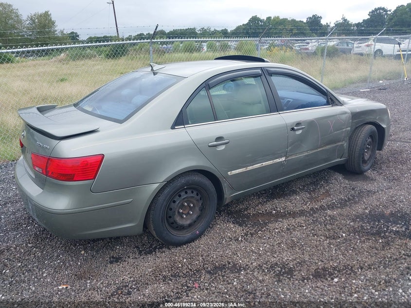 HYUNDAI SONATA 2009 VIN 5NPET46CX9H408656