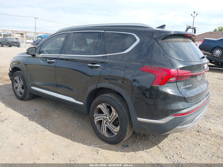 Vin: 5nms6daj9mh313317, lot: 46699152, hyundai santa fe sel 20213