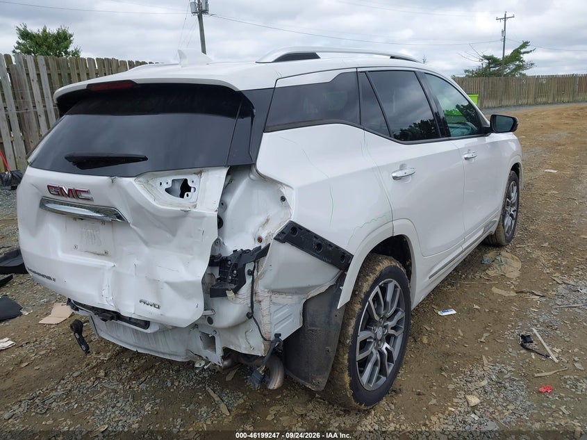 Vin: 3gkalxev5nl164805, lot: 46699159, gmc terrain awd denali 20224