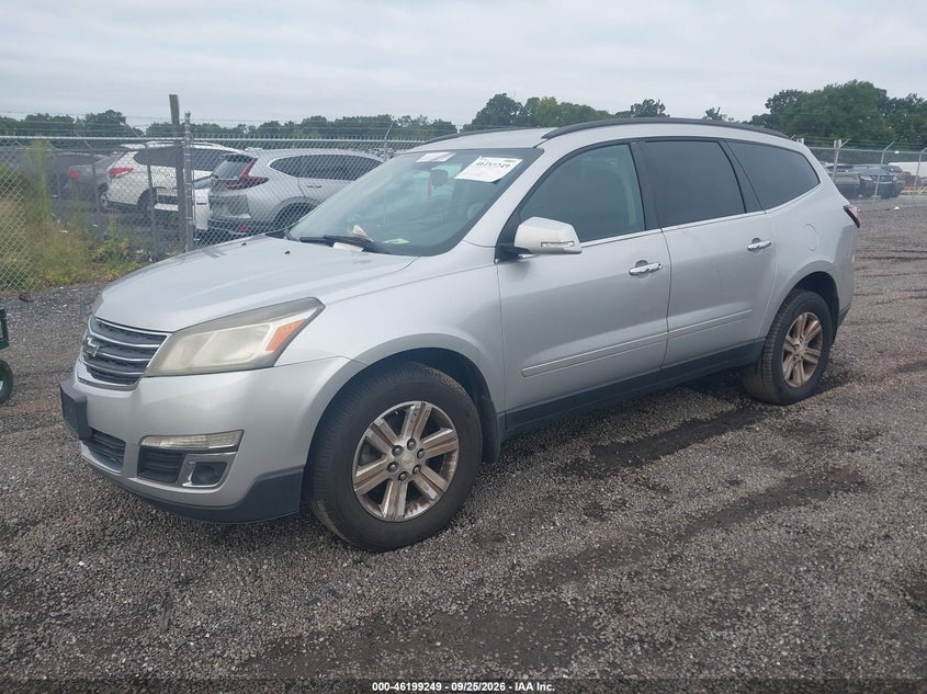 Vin: 1gnkvgkd2dj195643, lot: 46699161, chevrolet traverse 1lt 20132