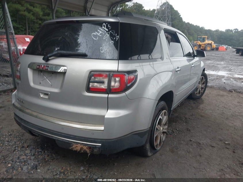 Vin: 1gkkrrkd2gj130471, lot: 46699164, gmc acadia slt 20164