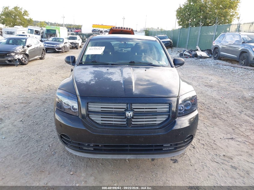DODGE CALIBER 2012 VIN 1C3CDWBA9CD529118