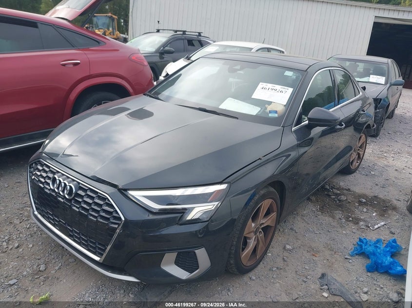 Vin: waugudgy8pa049809, lot: 46699180, audi a3 premium 40 tfsi quattro s tronic 20232