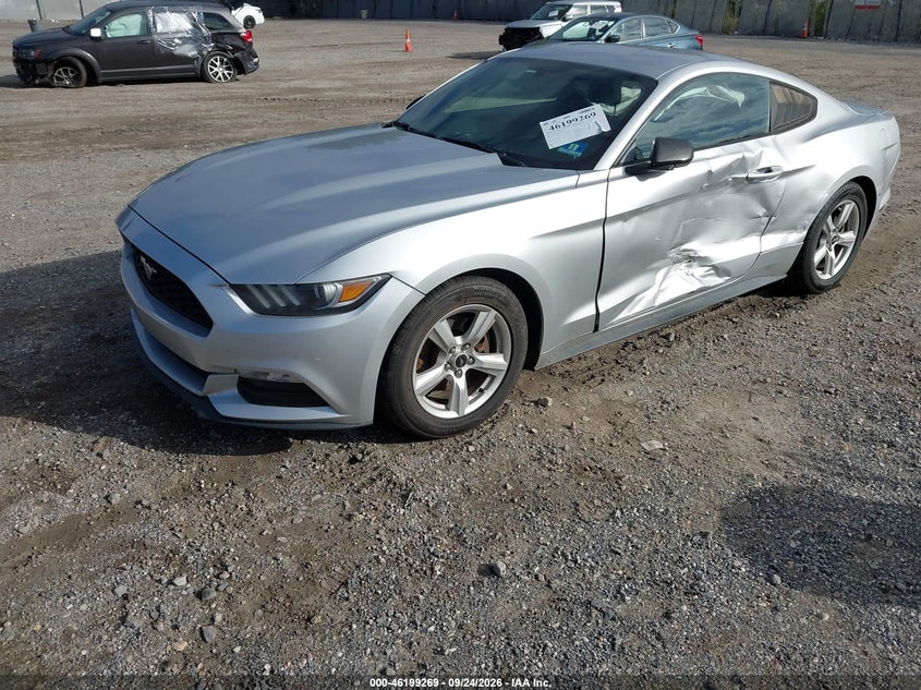 Vin: 1fa6p8am3h5255364, lot: 46699181, ford mustang v6 20172