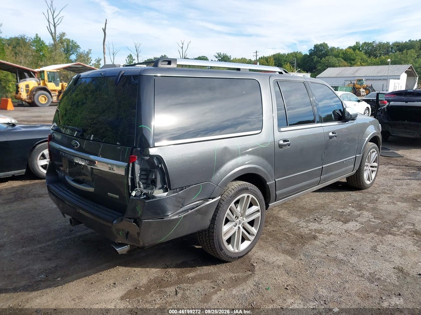 Vin: 1fmjk1mt2gef35655, lot: 46699184, ford expedition el platinum 20164