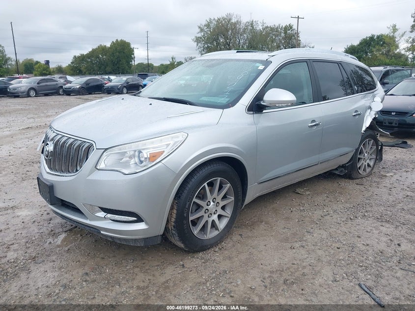 Vin: 5gakrbkd6ej189217, lot: 46699185, buick enclave leather 20142