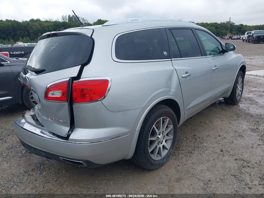 Vin: 5gakrbkd6ej189217, lot: 46699185, buick enclave leather 20144