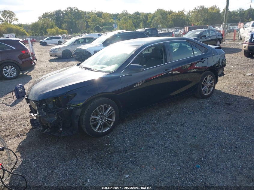 Vin: 4t1bf1fk4hu307905, lot: 46699209, toyota camry se 20172