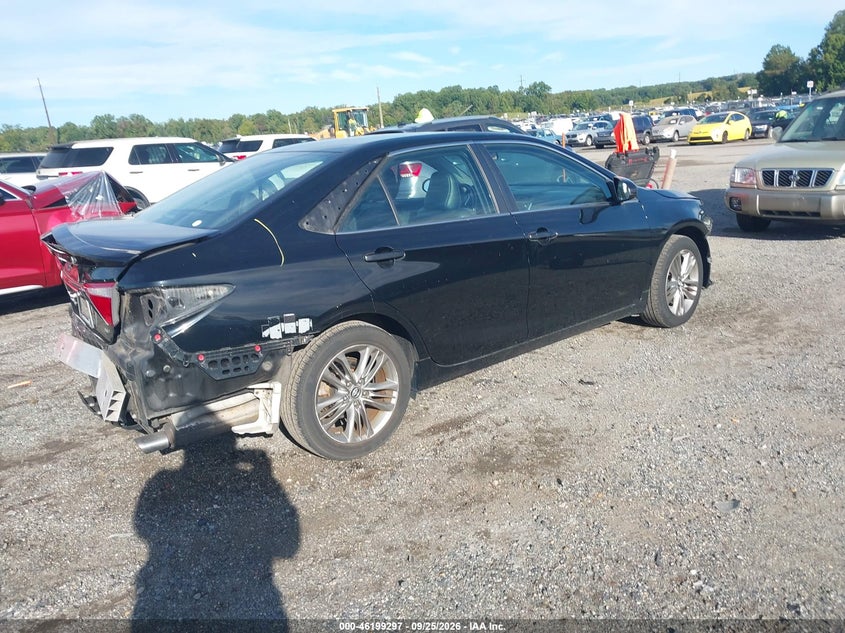 Vin: 4t1bf1fk4hu307905, lot: 46699209, toyota camry se 20174