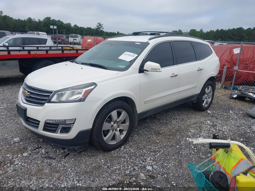 Vin: 1gnkrjkd0fj175637, lot: 46699231, chevrolet traverse ltz 20152
