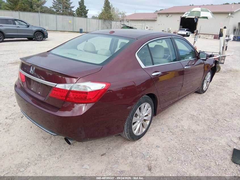 Vin: 1hgcr2f83ea164339, lot: 46699238, honda accord ex-l 20144