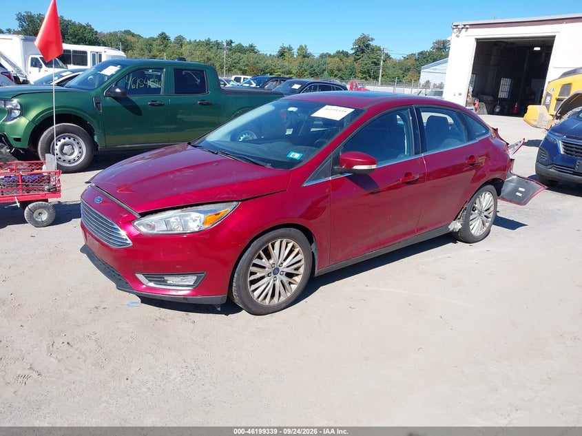 Vin: 1fadp3j26gl227917, lot: 46699251, ford focus titanium 20162