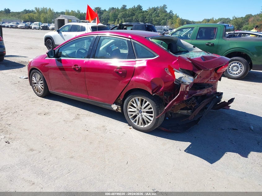 Vin: 1fadp3j26gl227917, lot: 46699251, ford focus titanium 20163