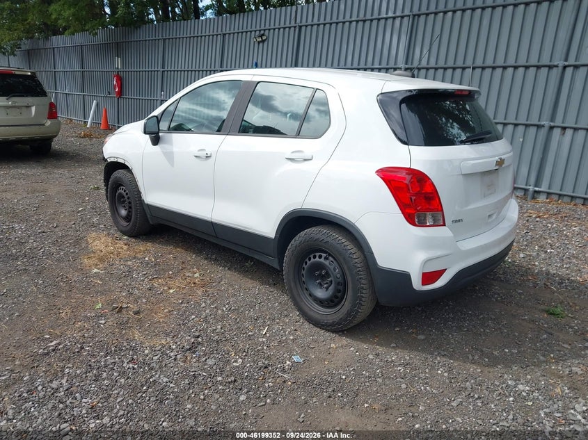Vin: 3gncjksb1hl273300, lot: 46699264, chevrolet trax ls 20173