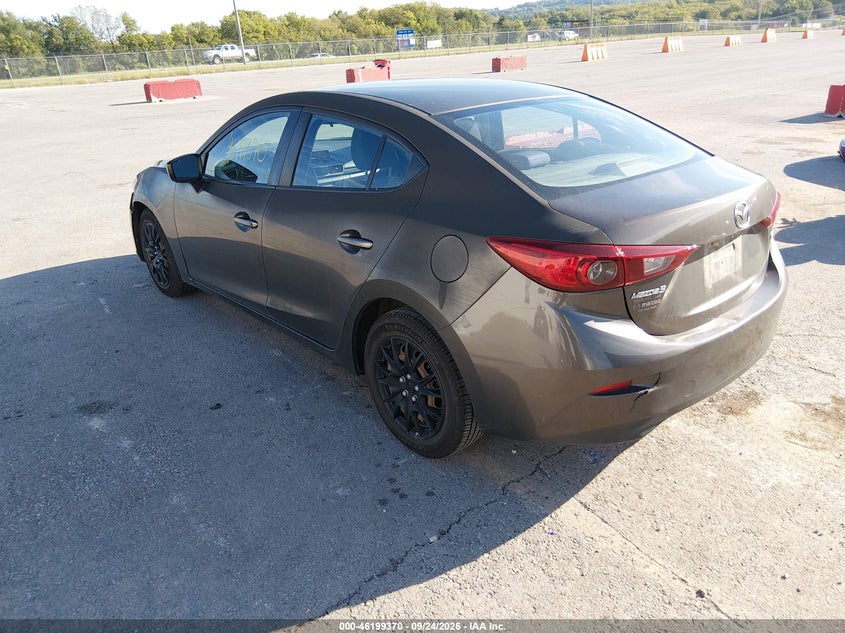 Vin: jm1bm1u77e1186440, lot: 46699282, mazda mazda3 i sport 20143