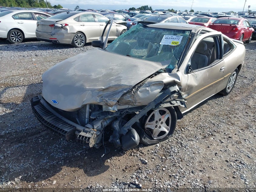 CHEVROLET CAVALIER 2002 VIN 1G1JS124X27282638