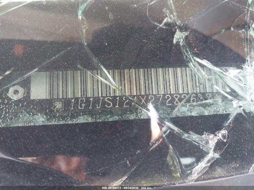 CHEVROLET CAVALIER 2002 VIN 1G1JS124X27282638