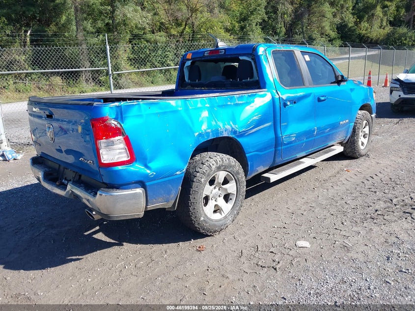 Vin: 1c6srfbt5mn554823, lot: 46699306, ram 1500 big horn 20214