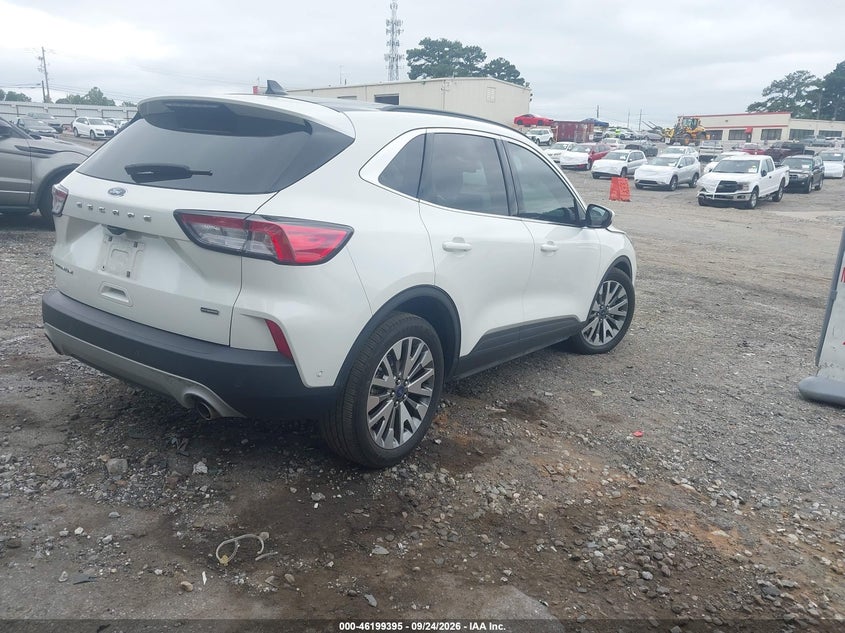 Vin: 1fmcu0dz3luc73758, lot: 46699307, ford escape titanium hybrid 20204
