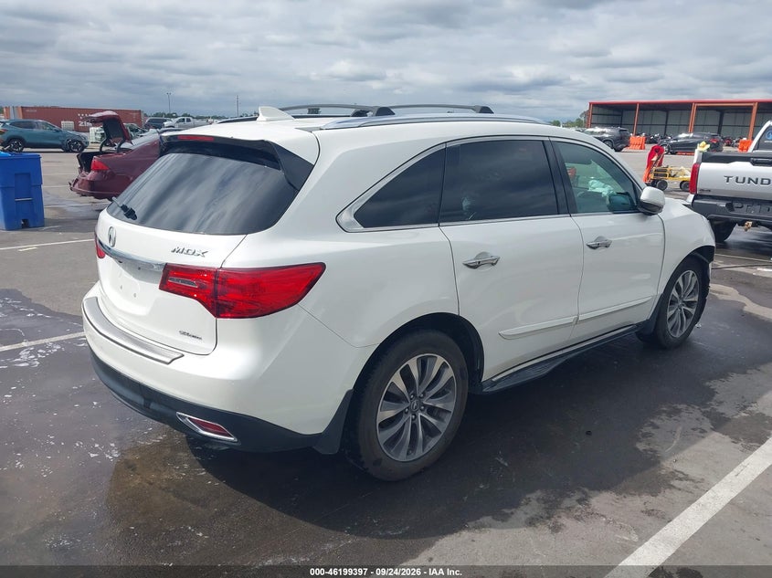 Vin: 5fryd4h48eb005816, lot: 46699309, acura mdx tech pkg 20144
