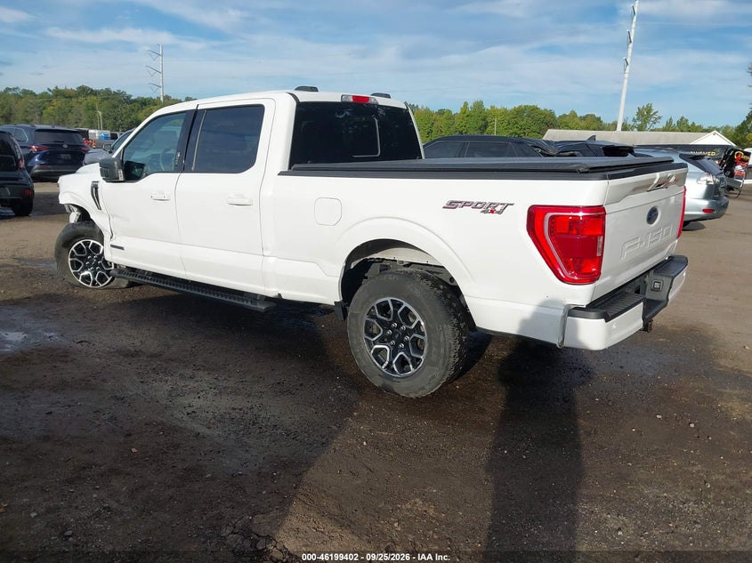 Vin: 1ftfw1ed4pfa70358, lot: 46699314, ford f-150 xlt 20233
