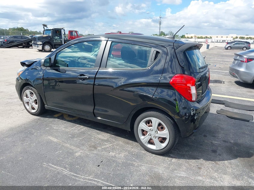 Vin: kl8cb6sa8kc801026, lot: 46699317, chevrolet spark ls cvt 20193