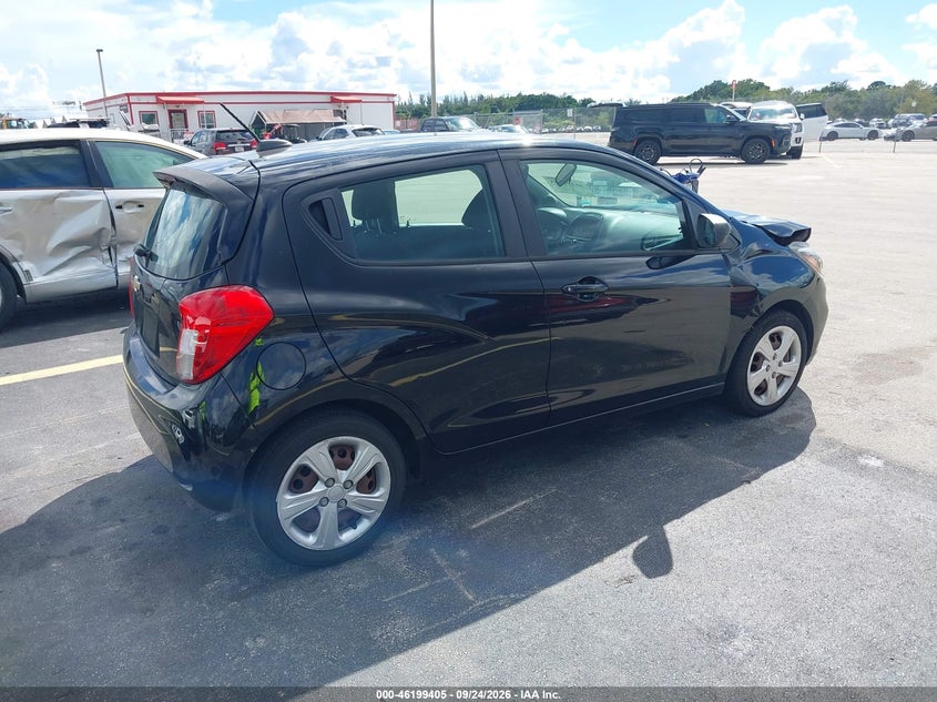 Vin: kl8cb6sa8kc801026, lot: 46699317, chevrolet spark ls cvt 20194