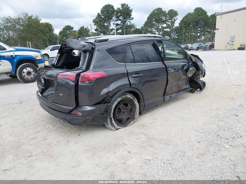 Vin: jtmzfrev4gj088523, lot: 46699328, toyota rav4 le 20164
