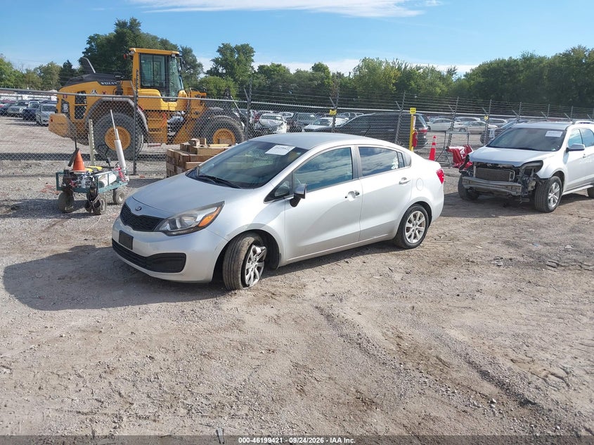 Vin: knadm4a36f6501855, lot: 46699333, kia rio lx 20152