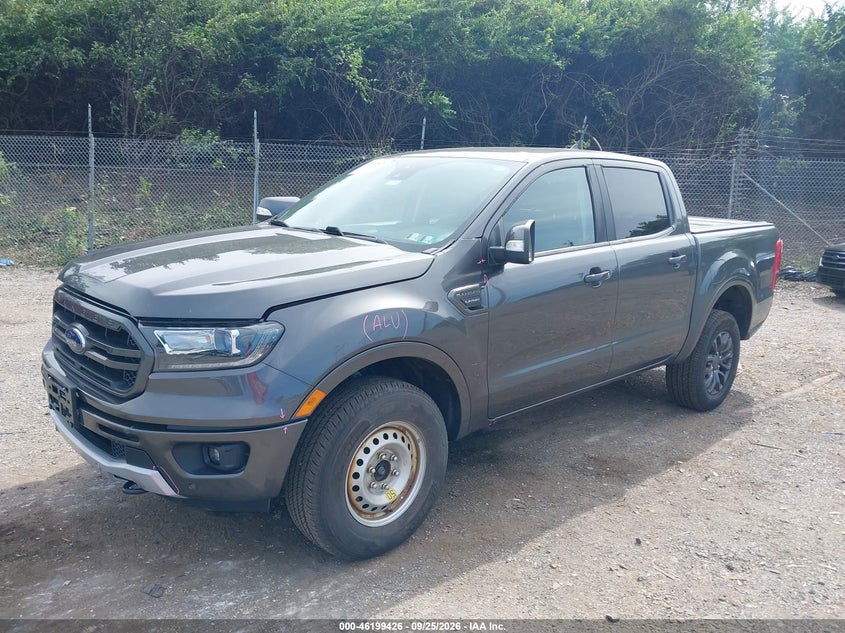 2019 Ford Ranger, Удар спереду, IAAI, VIN 1FTER4FH2KLA60959 — фото 2