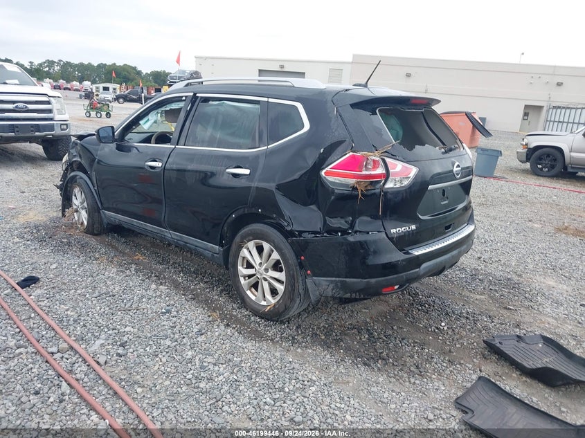 Vin: 5n1at2mtxfc927716, lot: 46699358, nissan rogue sv 20153