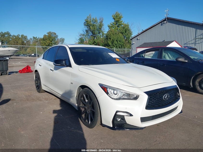 Vin: jn1ev7ar3jm430681, lot: 46699377, infiniti q50 3.0t luxe 2018 img_1
