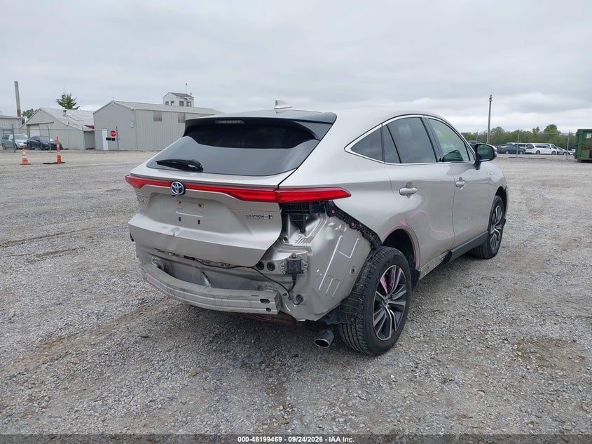 Vin: jteaaaah1mj002850, lot: 46699381, toyota venza le 20214