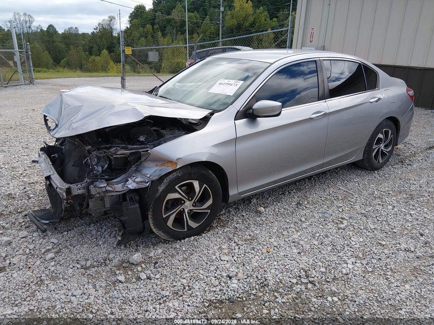 Vin: 1hgcr2f33ga080772, lot: 46699385, honda accord lx 20162
