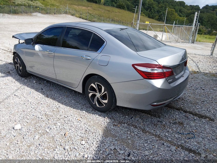 Vin: 1hgcr2f33ga080772, lot: 46699385, honda accord lx 20163