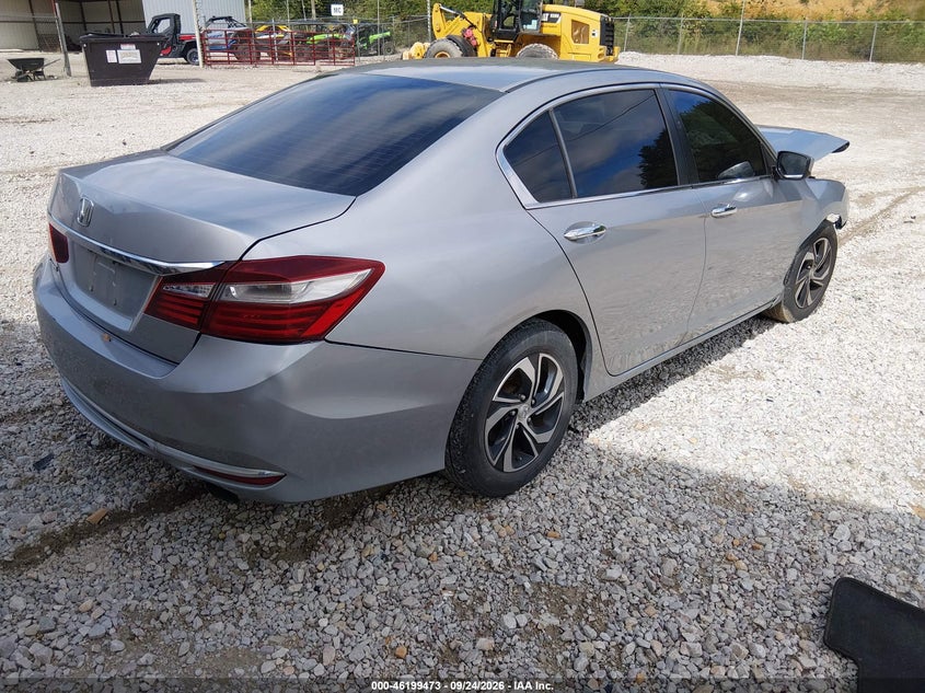 Vin: 1hgcr2f33ga080772, lot: 46699385, honda accord lx 20164
