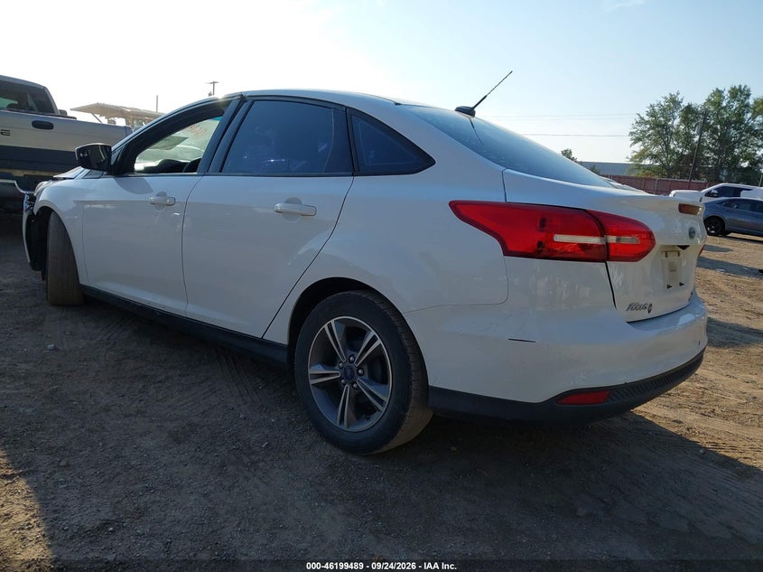 Vin: 1fadp3f24jl216687, lot: 46699401, ford focus se 20183
