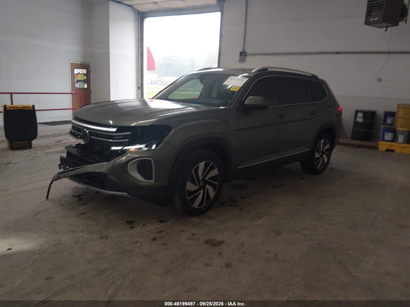 Vin: 1v2br2ca2sc569110, lot: 46699409, volkswagen atlas 2.0t sel 20252